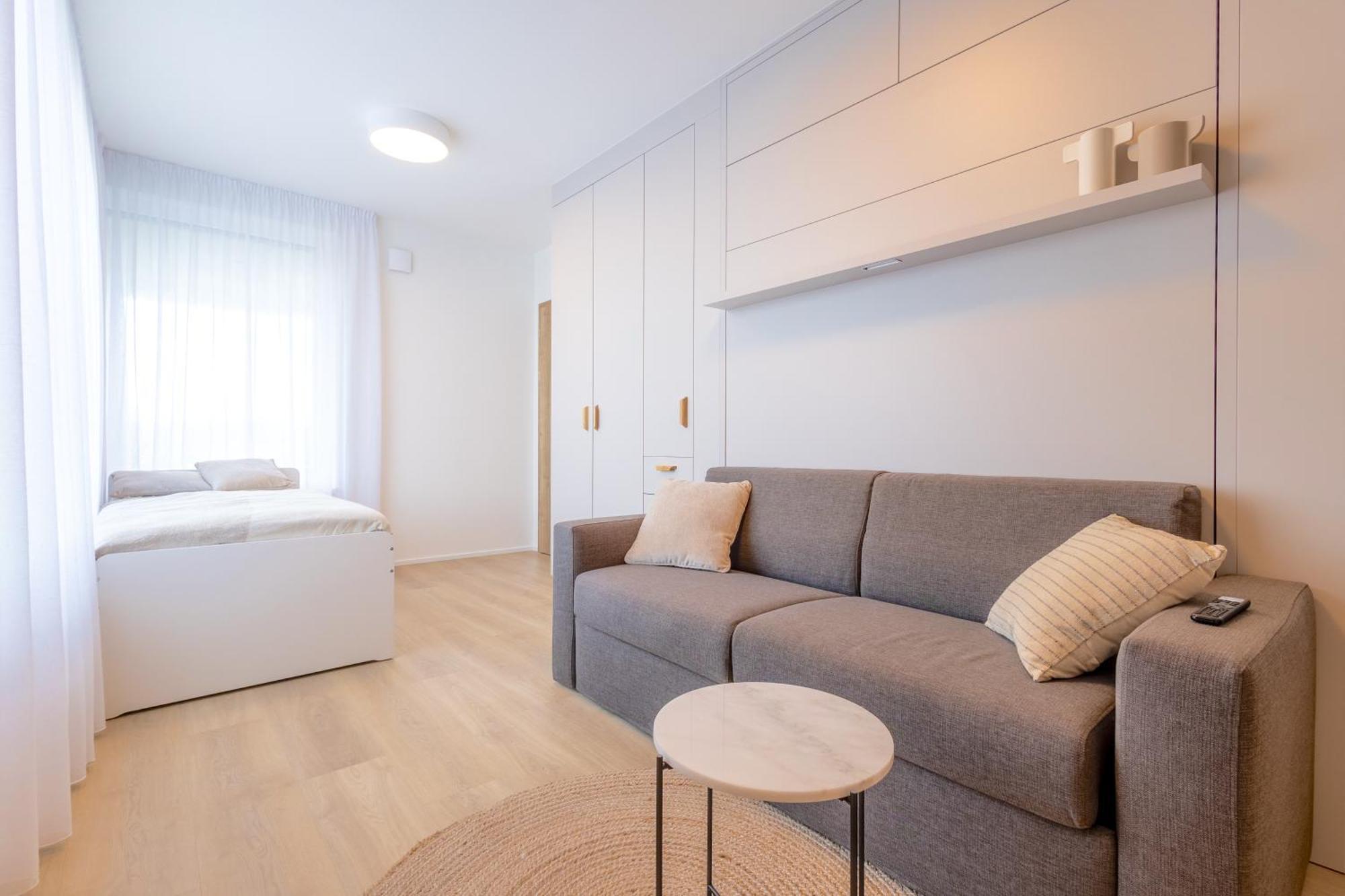 Bright 2Br - 8Th Floor, Balcony, Free Parking - By Gravity Prague Apartman Kültér fotó